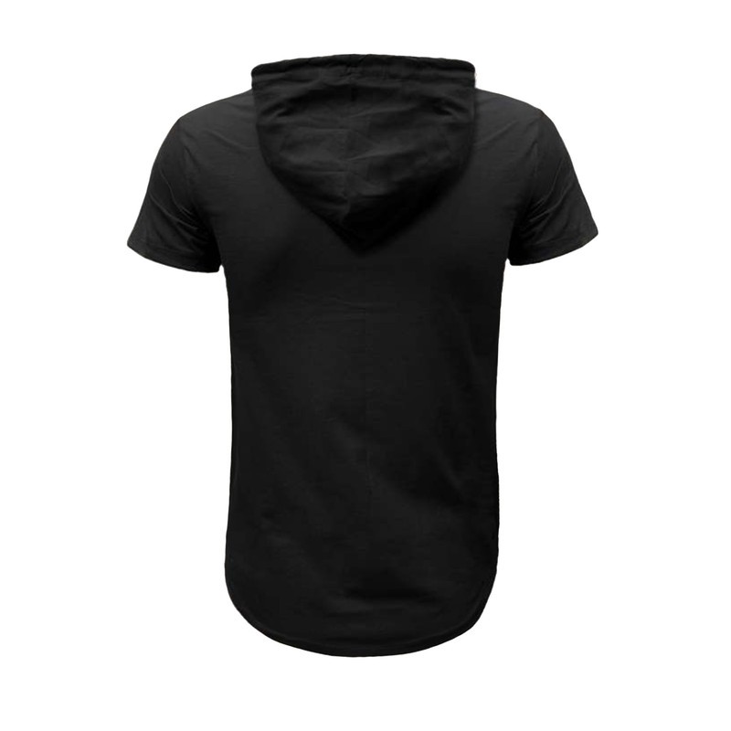 تی شرت کلاه دار مردانه کد 5212