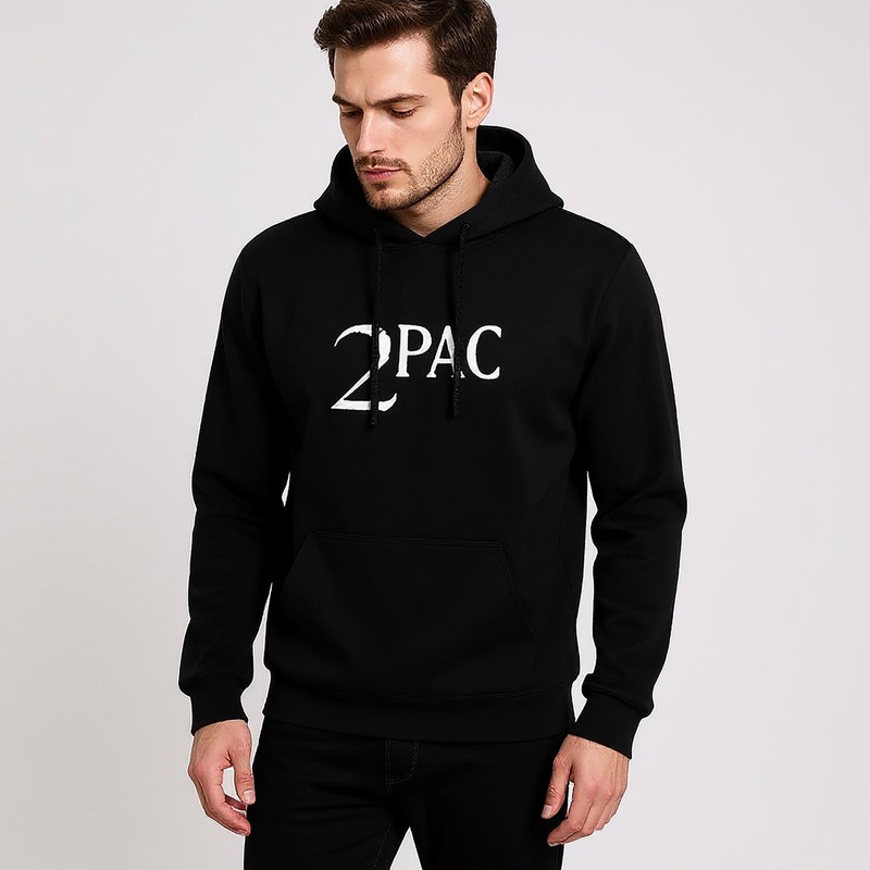 هودی مردانه طرح 2PAC کد F101