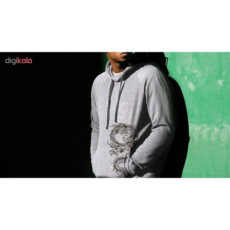 هودی مردانه طرح Dragon کد A40