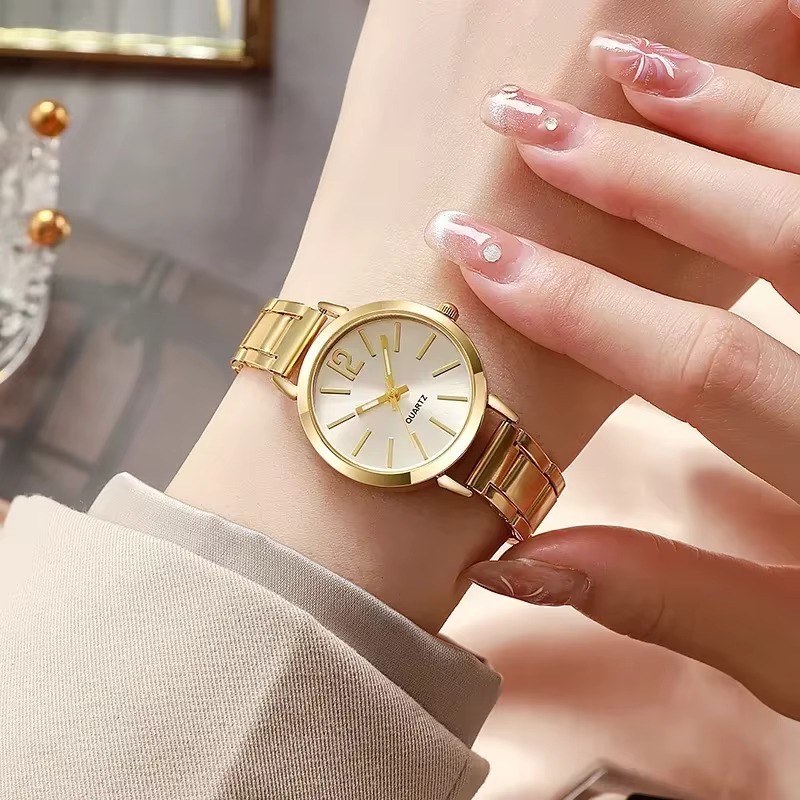 ست ساعت مچی عقربه ای کوارتز و دستبند زنانه مدل 429-3 G