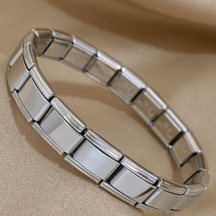 دستبند مدل چارم ایتالیایی ساده کد 3