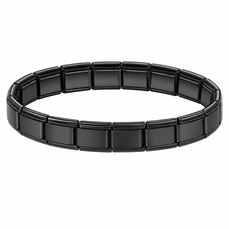 دستبند مدل چارم ایتالیایی ساده کد 3