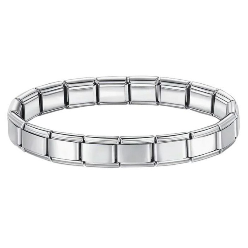 دستبند مدل چارم ایتالیایی ساده کد 3