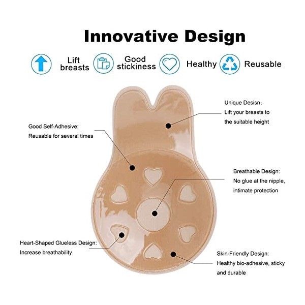 چسب لیفت سینه مدل MLN-L XL بسته 2 عددی
