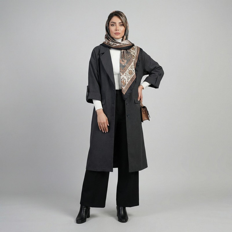 مانتو زنانه السانا مدل زلاله کد 2375