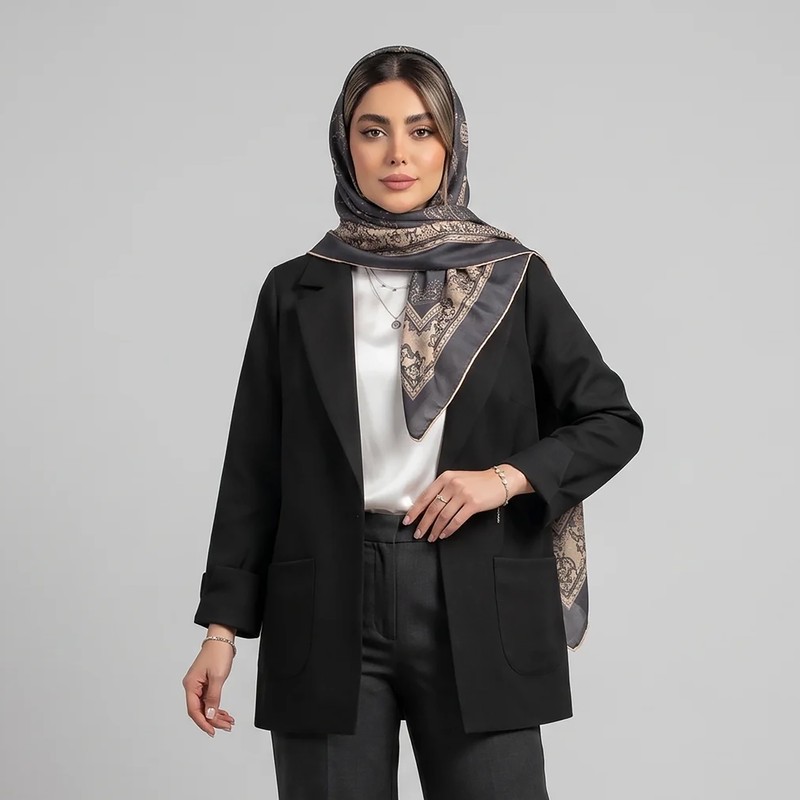 مانتو کتی زنانه السانا مدل ماهوش کد 2583