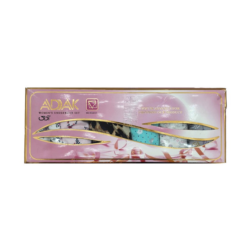 شورت زنانه آداک مدل نخی مجموعه 6 عددی