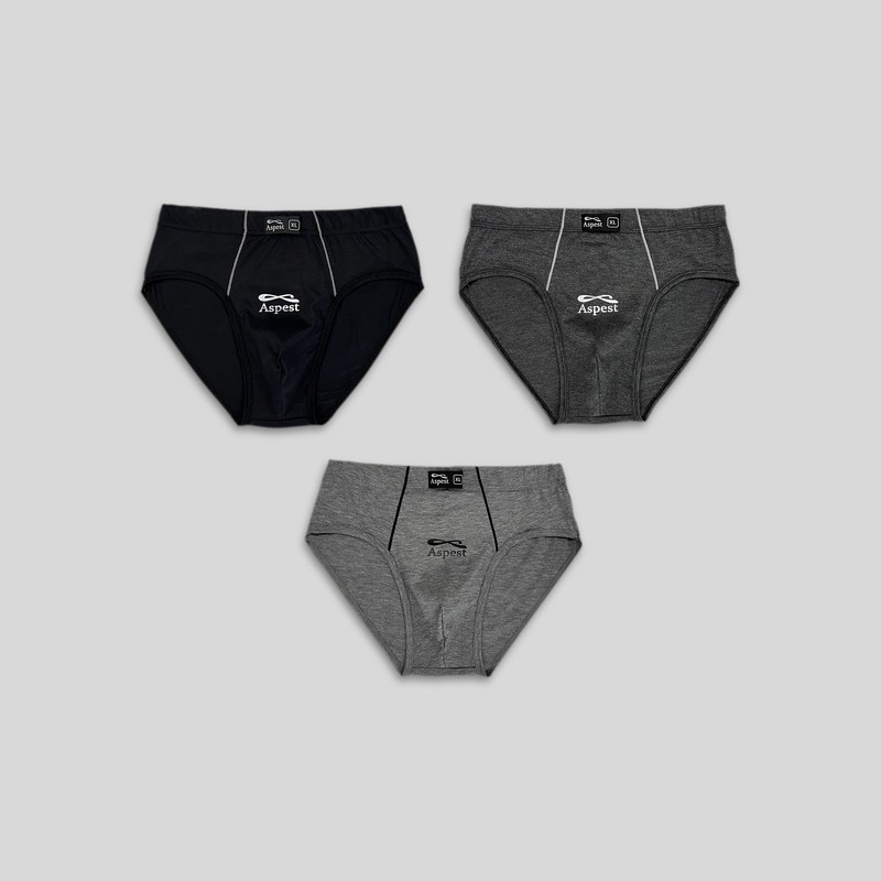 شورت اسلیپ مردانه اسپست مدل ASP-SLIP-3COL مجموعه سه عددی