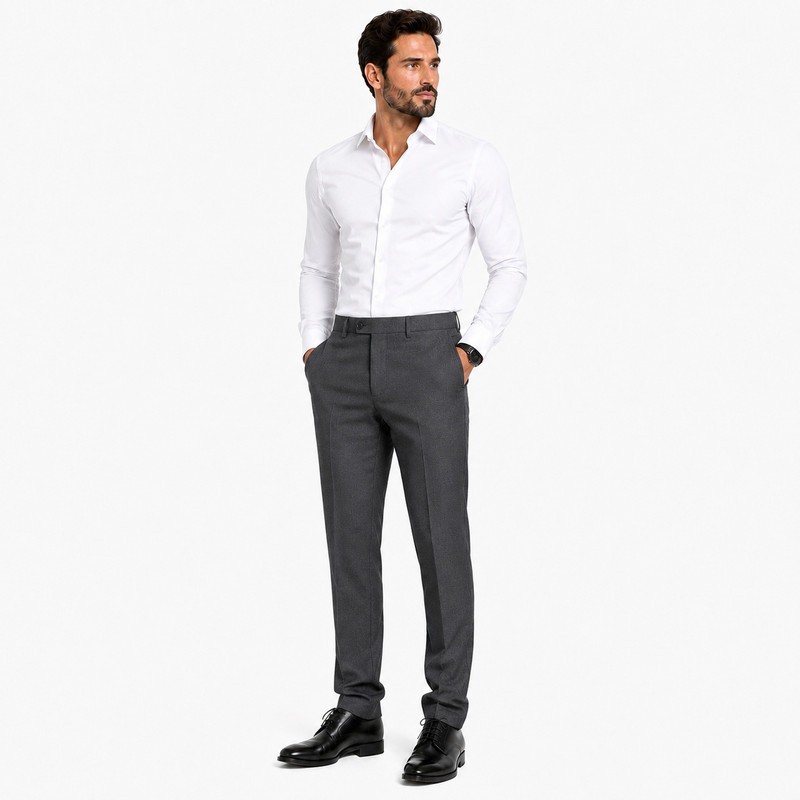 شلوار پارچه ای راسته مردانه یوسف مدل Jodoon1405