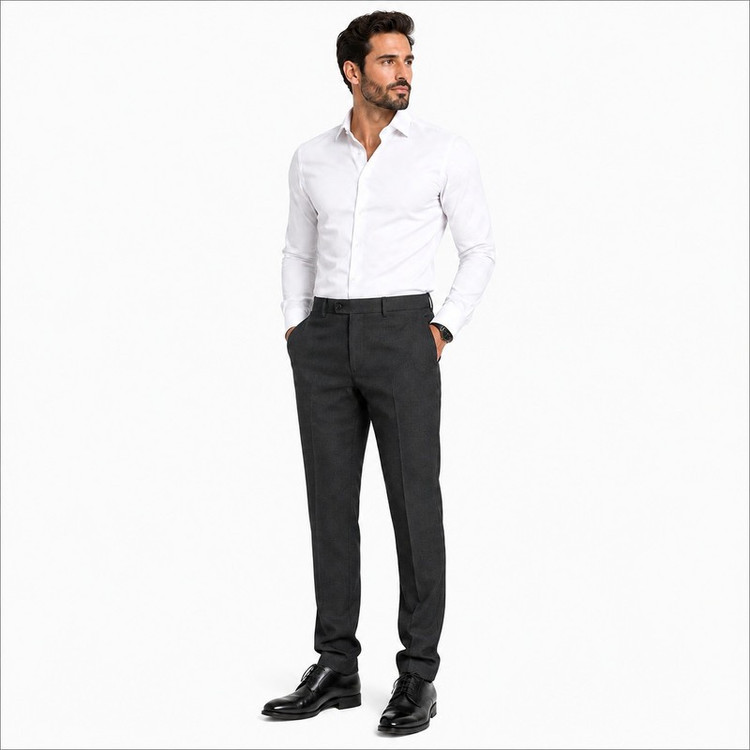 شلوار پارچه ای راسته مردانه یوسف مدل Jodoon1405