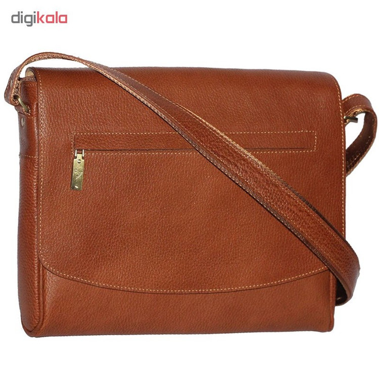 کیف رودوشی چرم طبیعی فلوتر چرم بارز مدل DG42