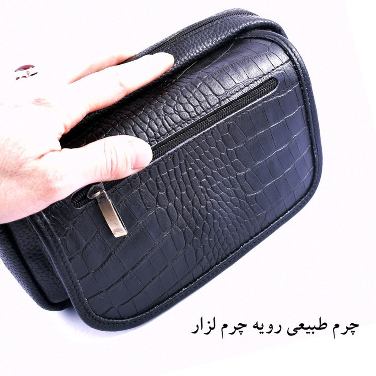 کیف کمری مردانه مدل 09 چرم طبیعی