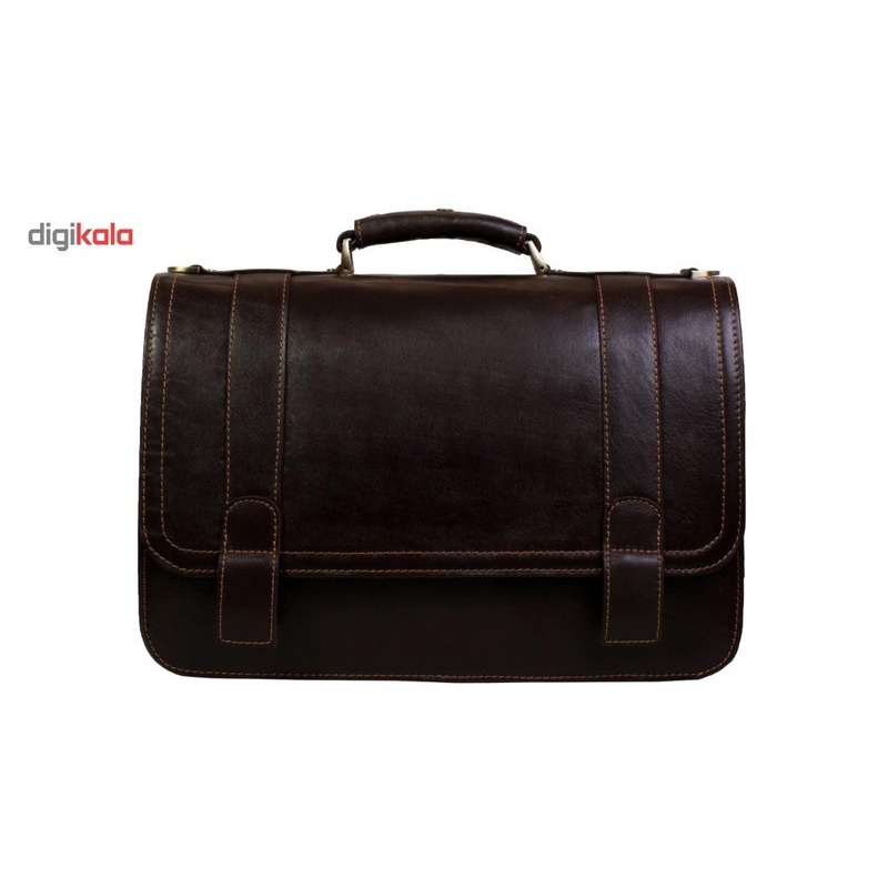 کیف اداری چرم طبیعی چرم ناب مدل قفل مخفی کد 102