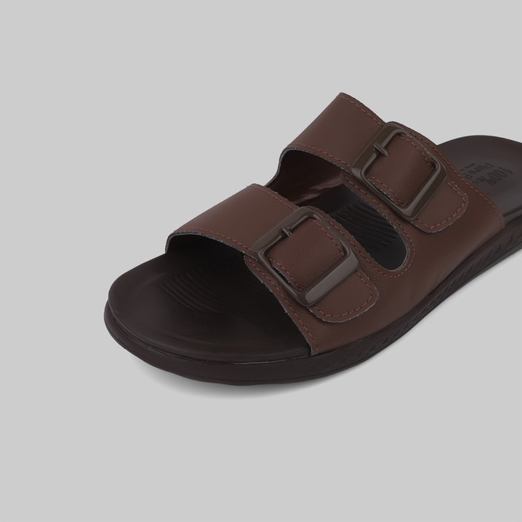 صندل طبی مردانه چرم پارس مدل 350-7