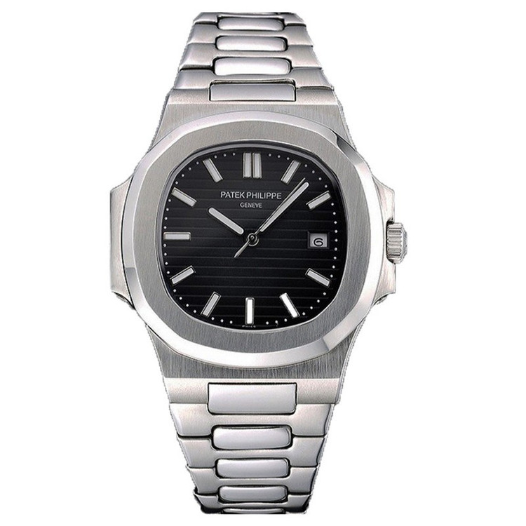 ساعت مچی عقربه ای مردانه مدل ناتیلوس بندفلزی کد Patek Philippe NAUTILUS P8168B