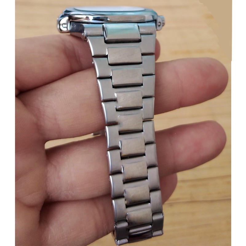 ساعت مچی عقربه ای مردانه مدل ناتیلوس بندفلزی کد Patek Philippe NAUTILUS P8168B