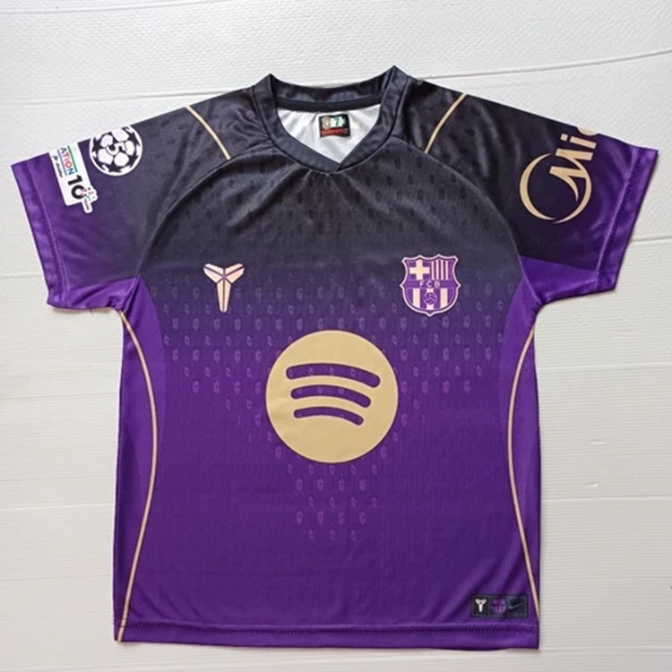 ست تی شرت و شلوارک ورزشی پسرانه بارسلونا مدل یامال Away 2027