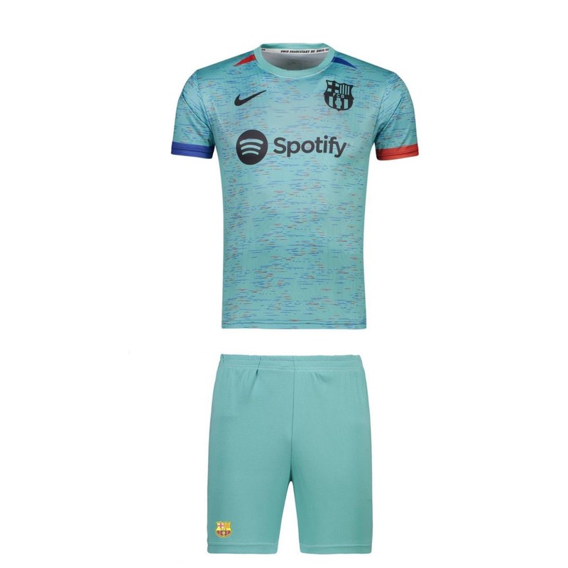ست 3تکه لباس ورزشی پسرانه مدل بارسلونا طرح یامال 2025G