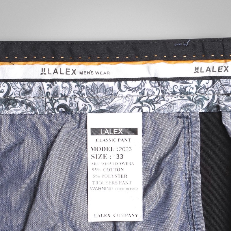 شلوار فیت معمولی (regular fit) مردانه لالکس مدل 4000
