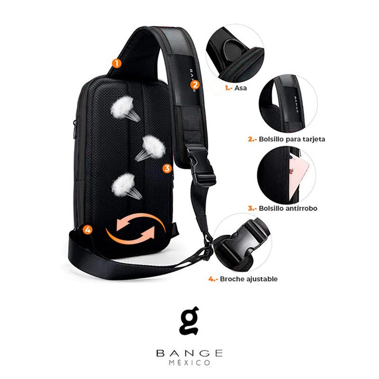 کیف کراس بادی مردانه مدل BG-7566