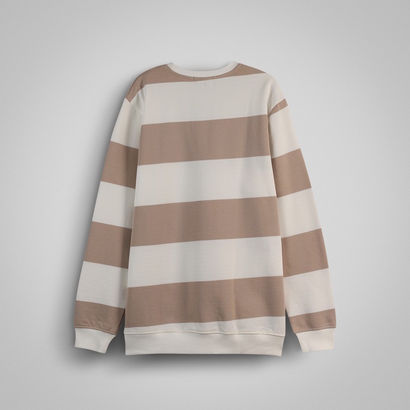 سویشرت مردانه بدون کلاه راهراه آر ان اس مدل 12032631