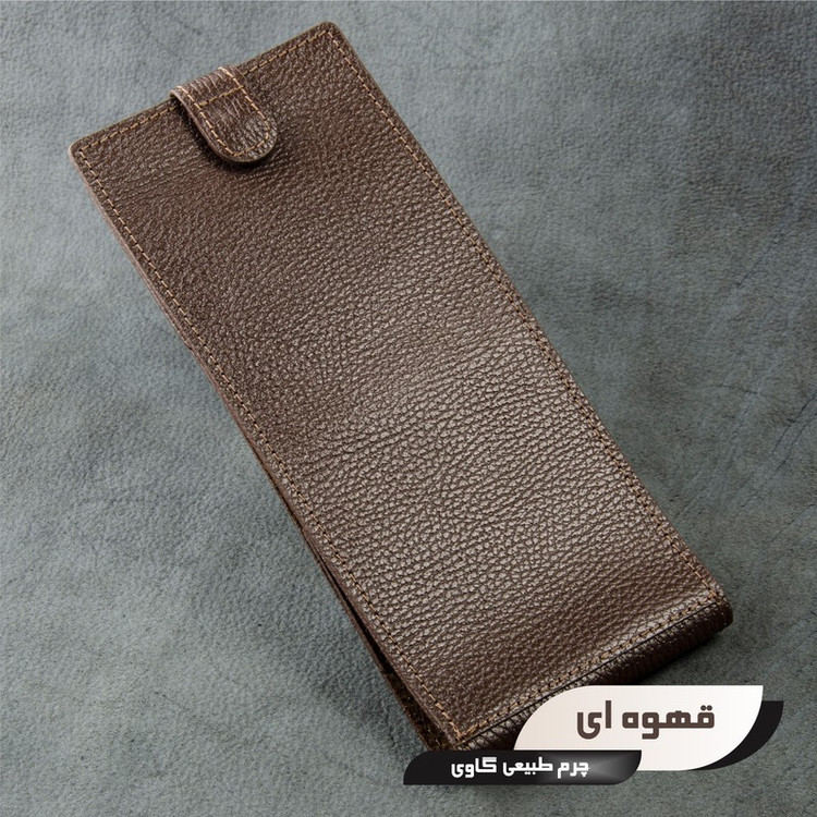 کیف دسته چک چرم عطارد مدل K11