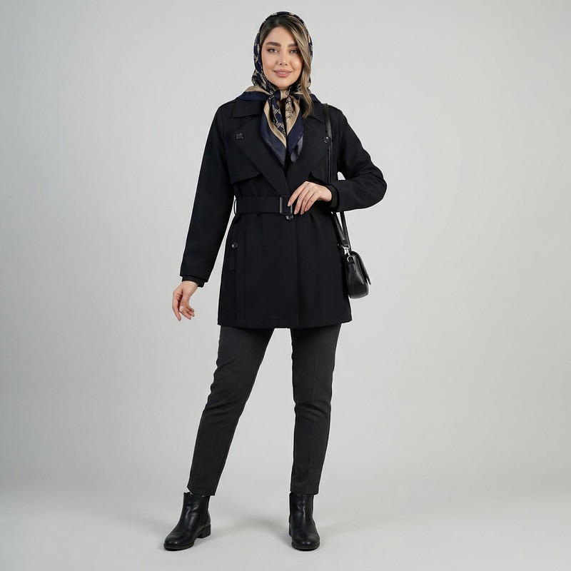 بارانی زنانه السانا مدل دیارا کد 2379