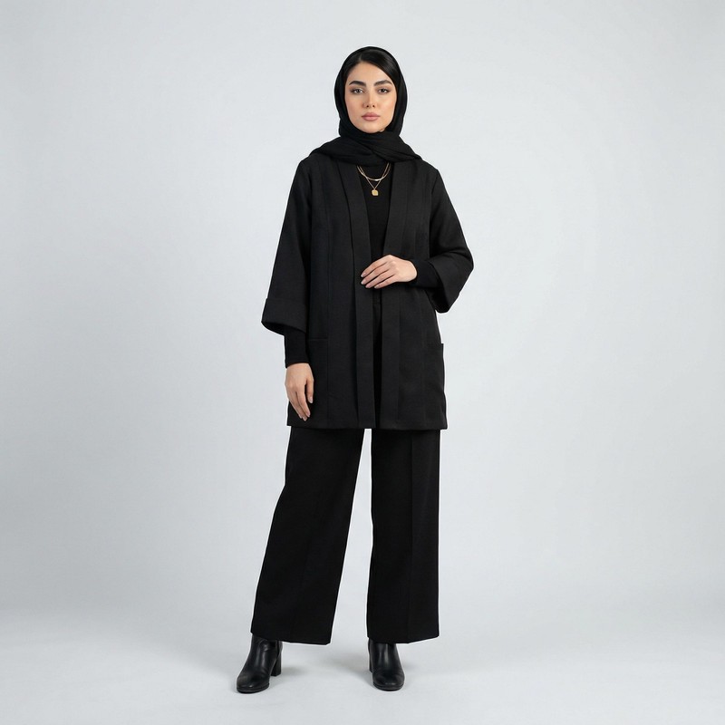 مانتو زنانه السانا مدل هنگامه کد 179404