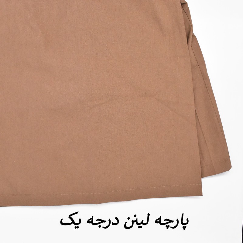 دامن شلواری زنانه لینن مدل Aura کد M5940