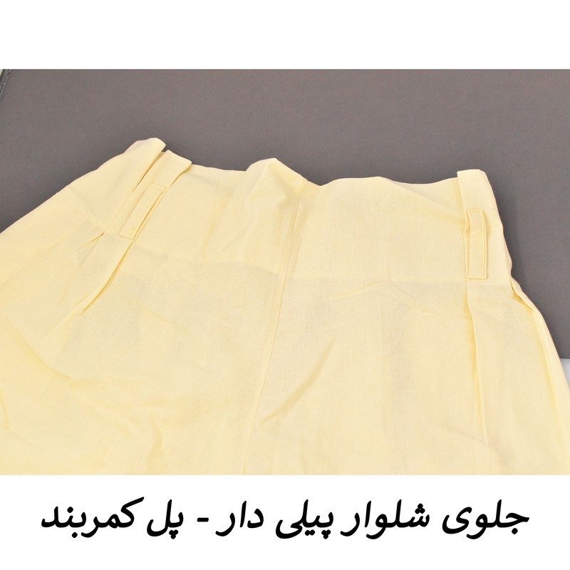 دامن شلواری زنانه لینن مدل Aura کد M5940
