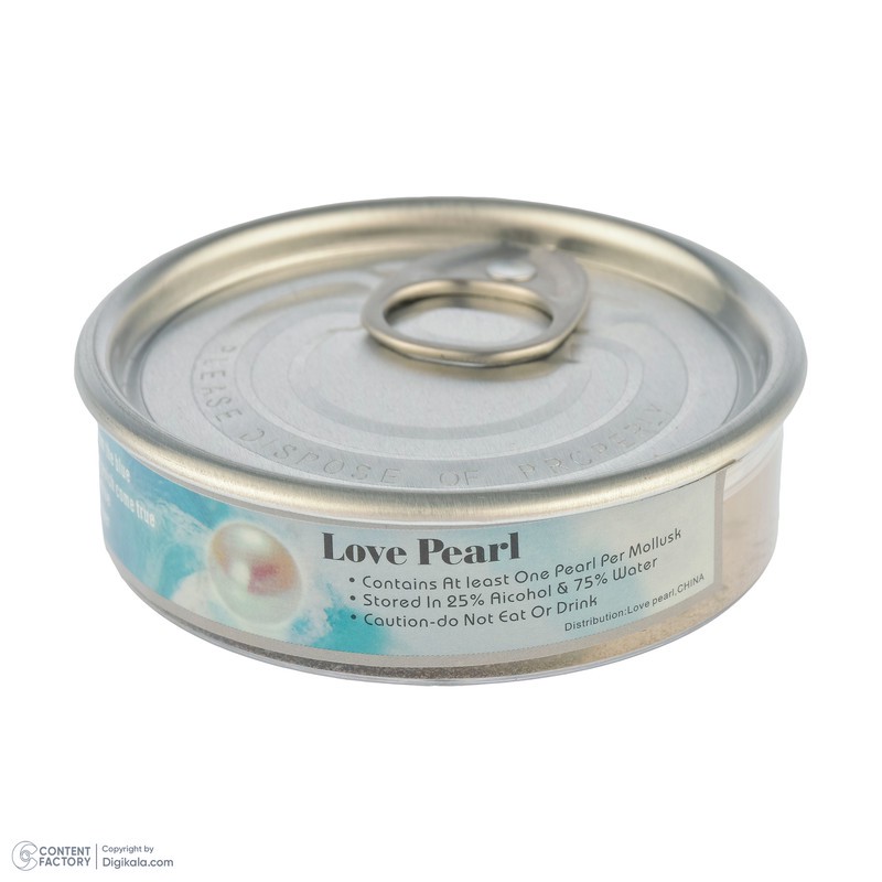 گردنبند زنانه مدل LovePearl همراه با صدف مروارید دار