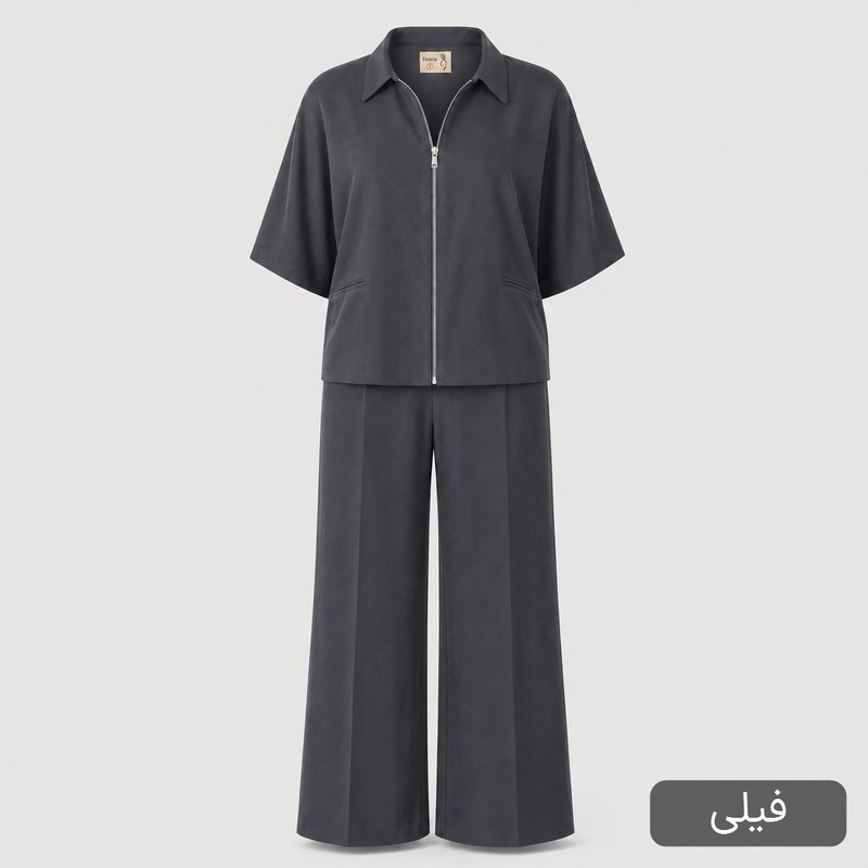 ست شومیز و شلوار زنانه السانا مدل آوانه کد 2698