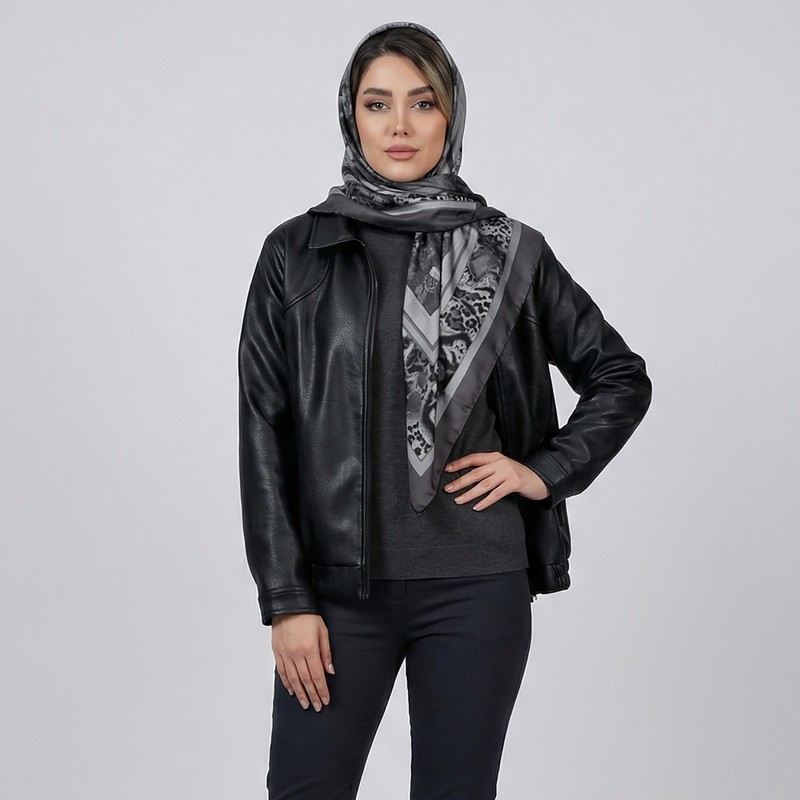 کت چرم زنانه السانا کد 2423