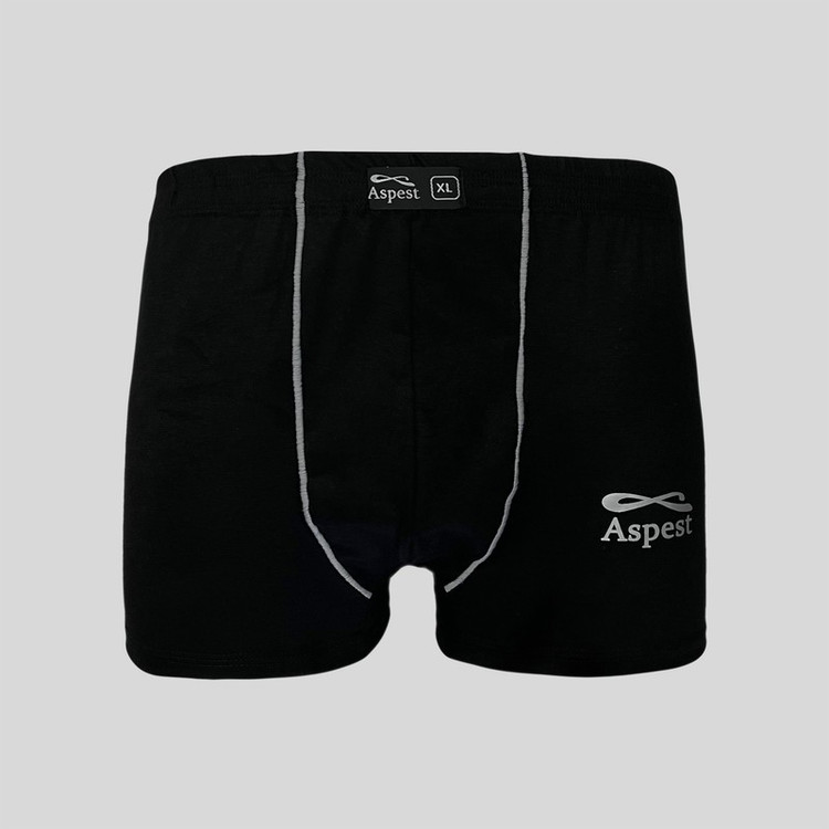شورت پادار مردانه اسپست کد ASP-BOX-BLK