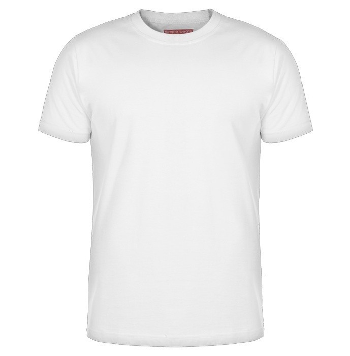 تی شرت مردانه سیمپل مدل sw3-White