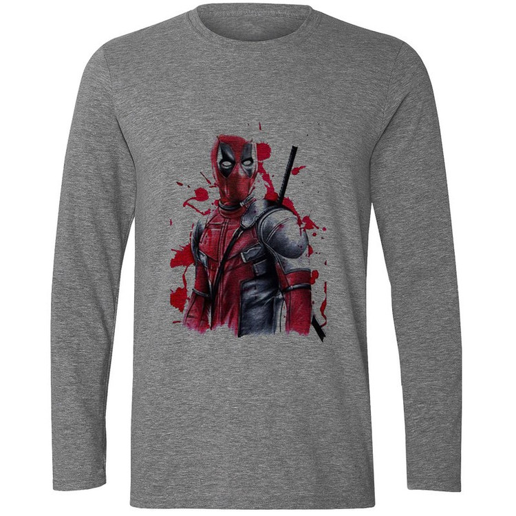 تی شرت آستین بلند مردانه مدل مردعنکبوتی R77