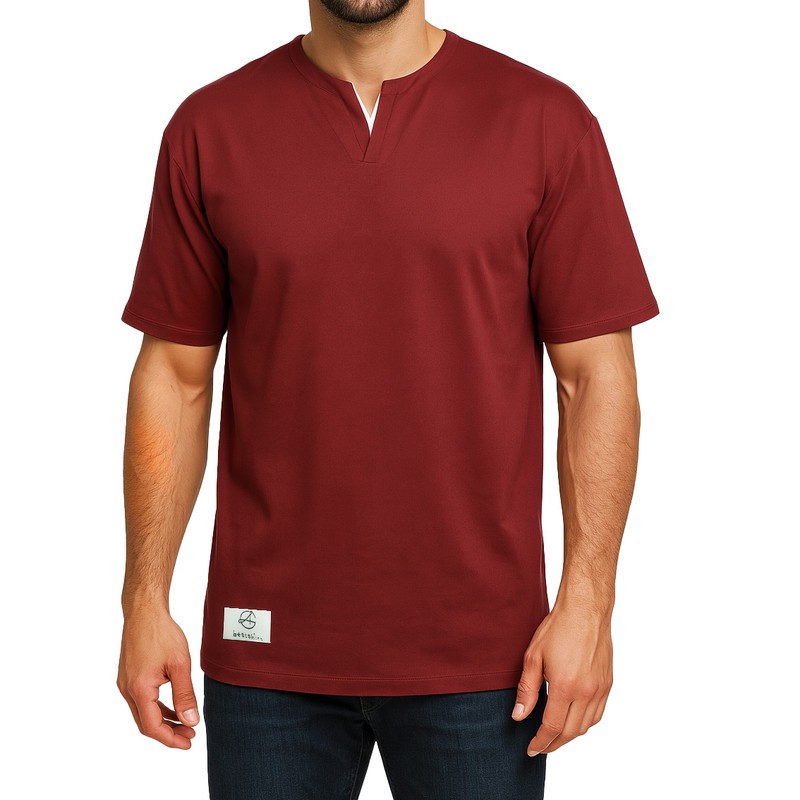 تیشرت آستین کوتاه مردانه مدل نخ پنبه کد A1091-LB