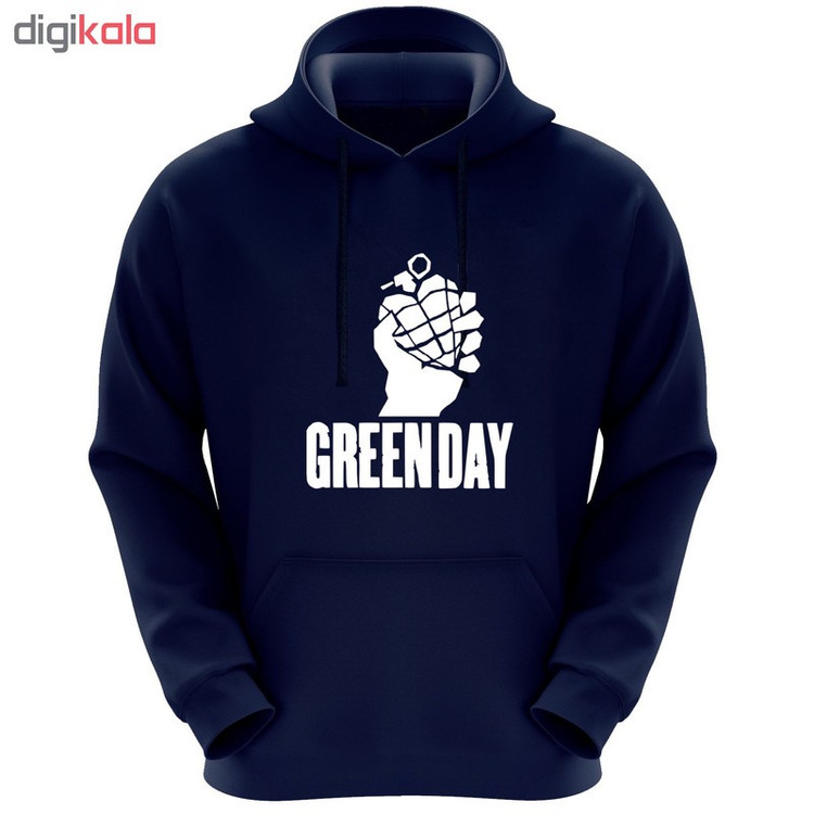 هودی مردانه طرح GREEN DAY کد R67