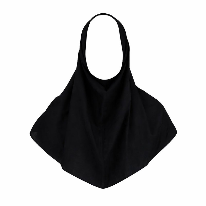 مقنعه مدل کرپ ساده 90