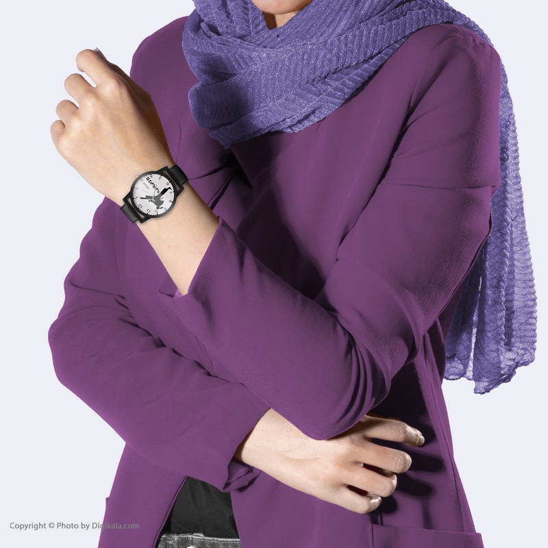 ساعت مچی عقربه ای زنانه والار طرح کاراته کد LF2204