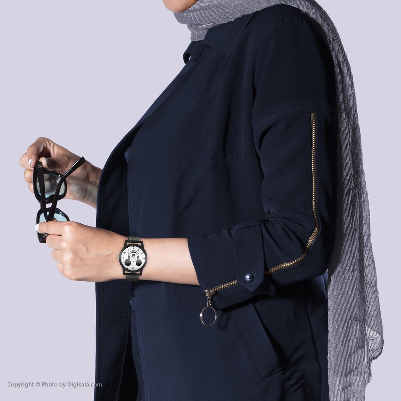 ساعت مچی عقربه ای زنانه و مردانه والار طرح میکی موس کد LF2238