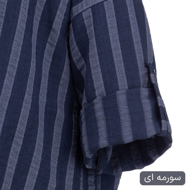 بلوز آستین بلند یقه برگردان زنانه السانا مدل شهینا کد 2478