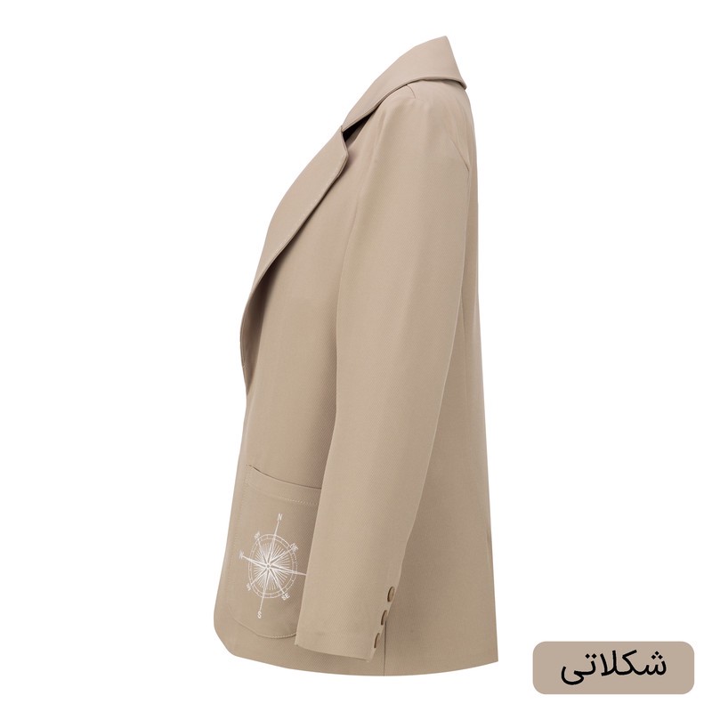مانتو کتی زنانه السانا مدل بارانک کد 2595