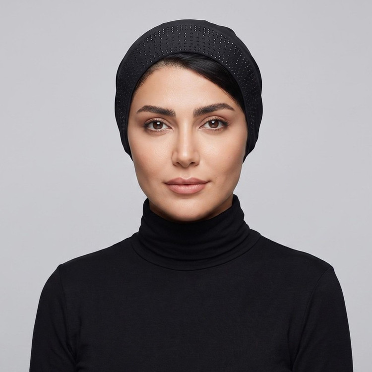 توربان مدل کلاه حجاب طلق دار نشکن