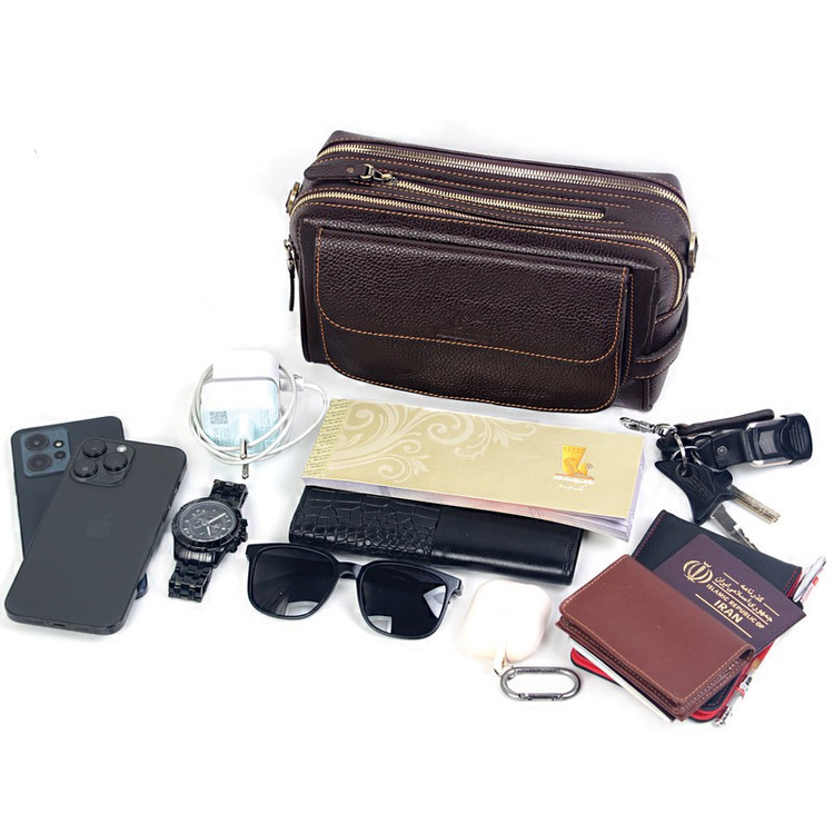 کیف دستی چرم بارز کد DG82.1