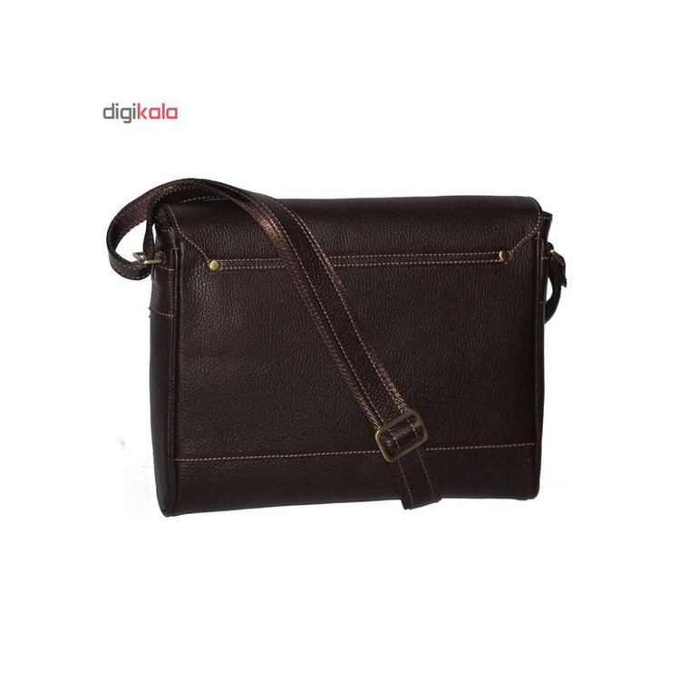 کیف رودوشی چرم طبیعی فلوتر چرم بارز مدل DG42