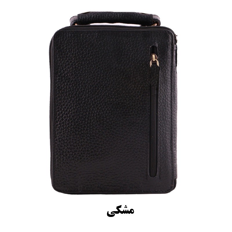 کیف رودوشی مردانه چرم طبیعی مدل ML000TR