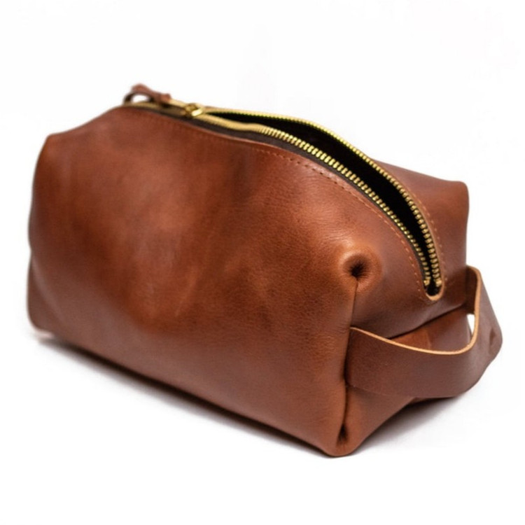 کیف دستی مردانه چرم طبیعی مدل Dopkit