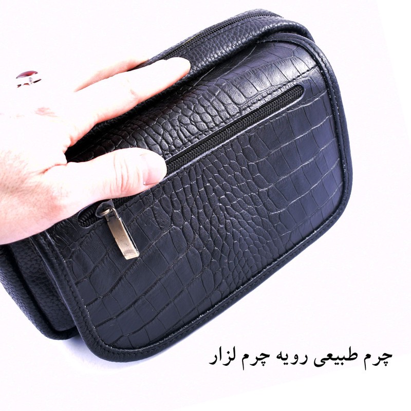کیف کمری مردانه مدل 09 چرم طبیعی