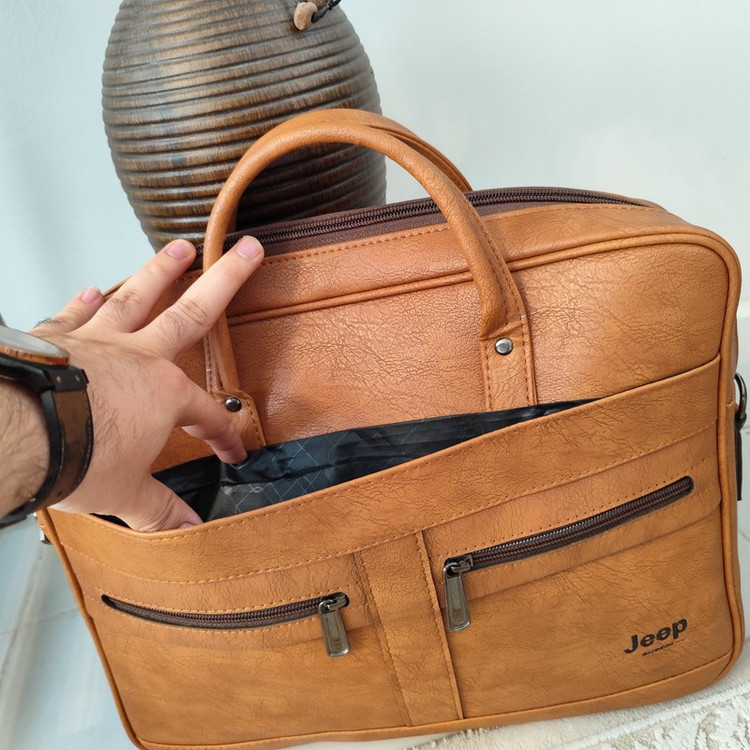 کیف اداری مدل چرم مصنوعی 408